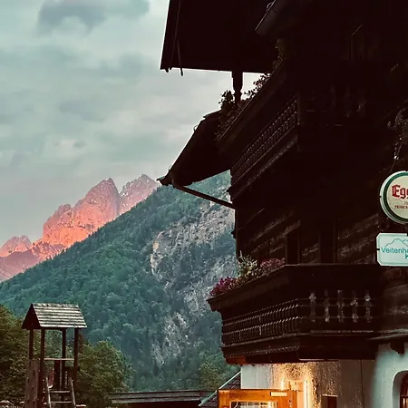 Veitenhof Im Kaisertal, Nur Nach 30 Minuetigem Spaziergang Erreichbar, Only After 30 Minutes Walk Reachable Han/Misafirhane Ebbs